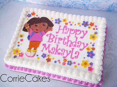 Dora - Cake by Corrie
