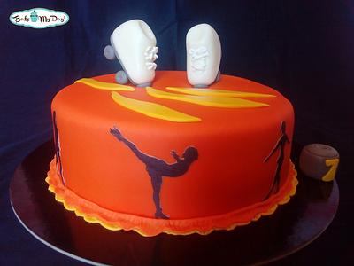 Roller Skating Cake - Cake by Bake My Day