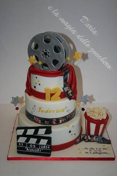 Cinema cake - Cake by Daria Albanese