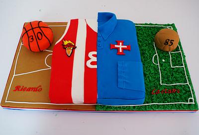 Basket or Football? - Cake by Lia Russo