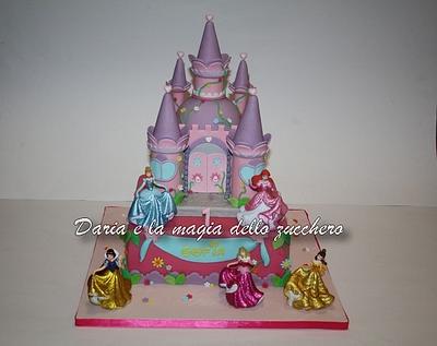 Princesses castle cake - Cake by Daria Albanese