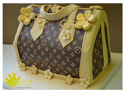 Louis Vuitton handbag - Cake by Dulces Ilusiones - Las Tablas
