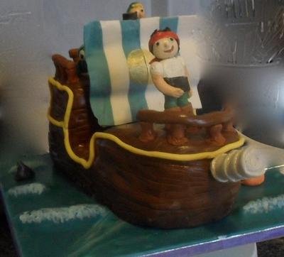 Jake and the Neverland Pirates - Cake by susannah