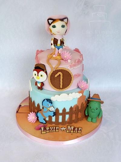 Lexie-Mae's Wild West cake - Cake by Symone Rostron Cakes & Curiosities