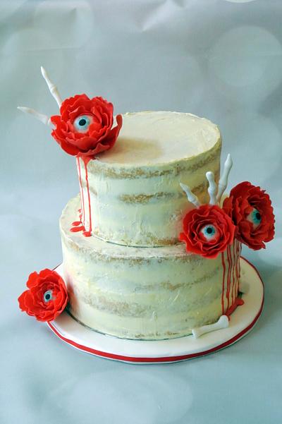 Halloween wedding cake - Cake by Klara Liba