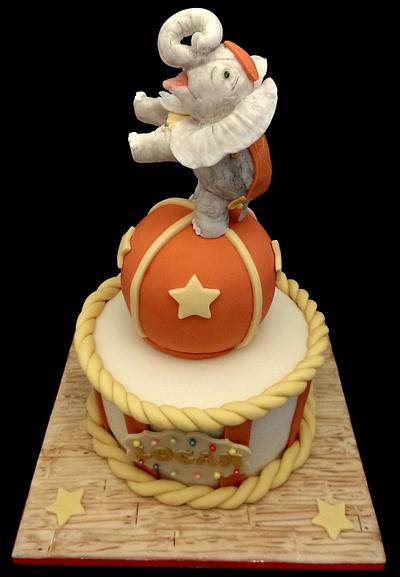 circus cake - Cake by Lil Gems Cakes 'n' Cookies 