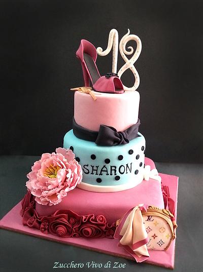 Fashion Cake - Cake by ZuccheroVivodiZoe