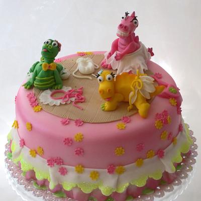 Dino Ballerinas - Cake by Eva Kralova