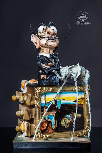 Czecho - Slovak 3D collaboration - Dalí  - Cake by MOLI Cakes