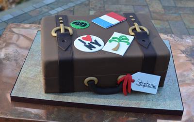 Luggage Cake - Cake by Elisabeth Palatiello
