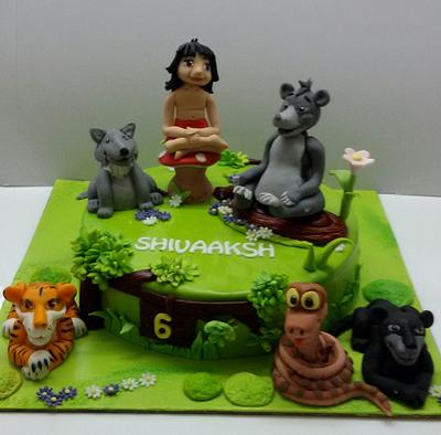 Jungle book - Cake by sheilavk