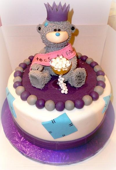 Tatty teddy special friend cake - Cake by Deb-beesdelights