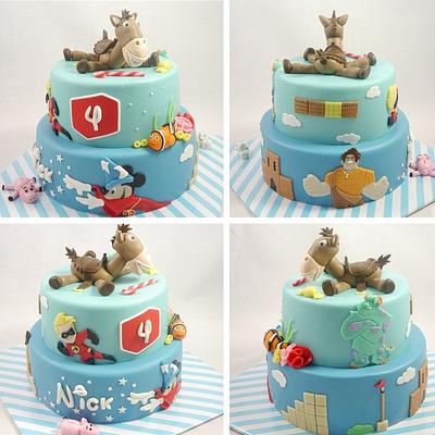Disney infinity cake - Cake by Annica
