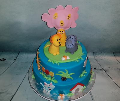 Woezel and Pip cake. - Cake by Pluympjescake