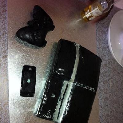 playstation 3 - Cake by Vicky