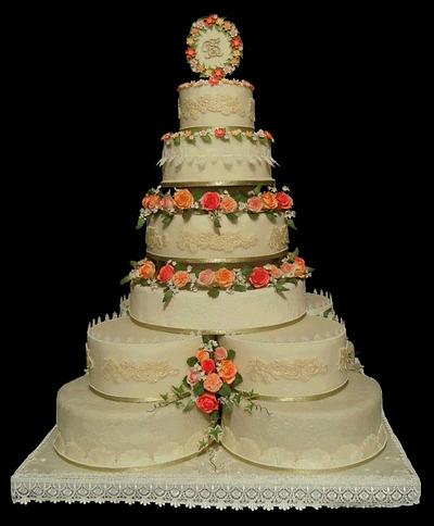 My own wedding cake!! - Cake by sheena