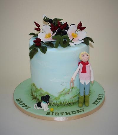 Autumnal birthday cake - Cake by Erika Cakes