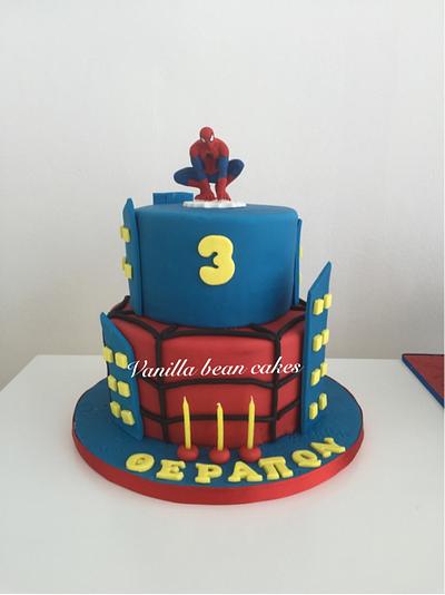 Spiderman - Cake by Vanilla bean cakes Cyprus