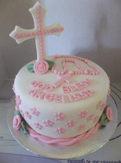 Baptism Cake - Cake by gemmascakes