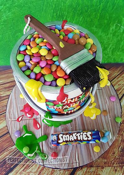 Guess How Many Smarties? - Cake by Niamh Geraghty, Perfectionist Confectionist