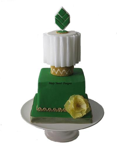 Art Deco cake - Cake by Maty Sweet's Designs