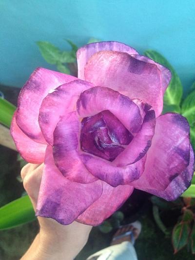 Purple Rose - Cake by Daniel Guiriba