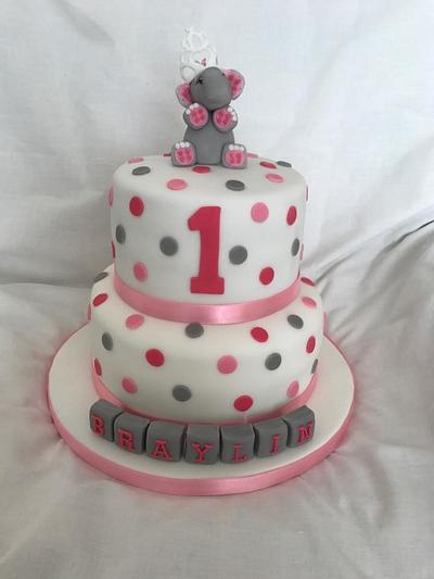 1st Birthday  - Cake by Chloes Cake Creations