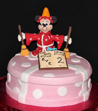 Minni mouse fantasia birthday cake - Cake by Stef and Carla (Simple Wish Cakes)