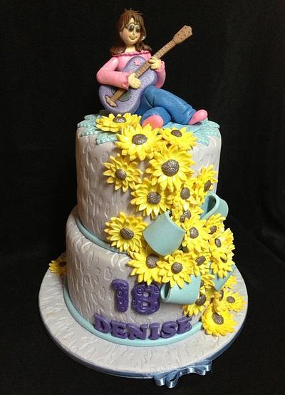 Denise @ 18! - Cake by Pia Angela Dalisay Tecson