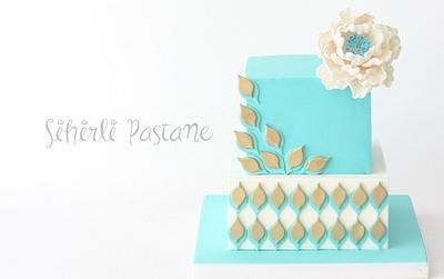 Peony Cake - Cake by Sihirli Pastane