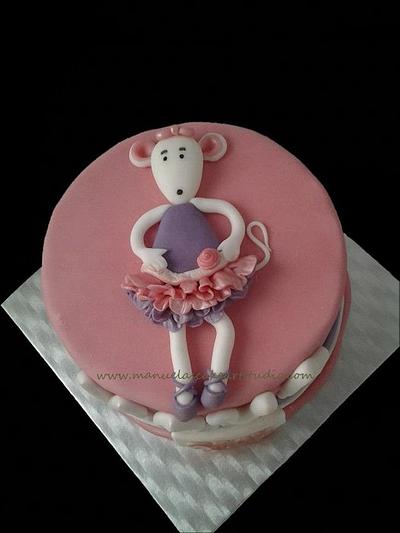 Angelina Ballerina cake - Cake by Manuela's Cake Art Studio