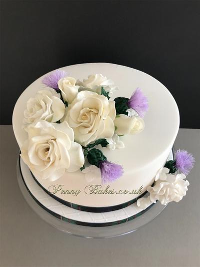 Ferguson clan wedding cake!  - Cake by Popsue