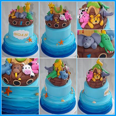 Noahs Ark Cake - Cake by BeccaliciousCakes