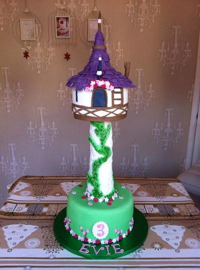 Rapunzels Tower - Cake by Wendy 
