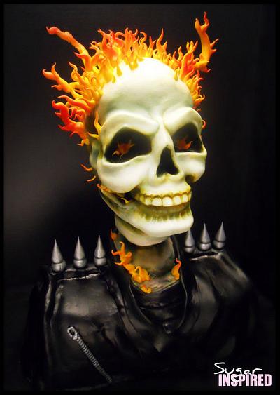 Ghost Rider - Cake by Sugar Inspired 