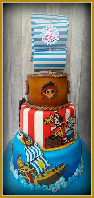 Jake and the neverland pirates cake - Cake by Sam & Nel's Taarten