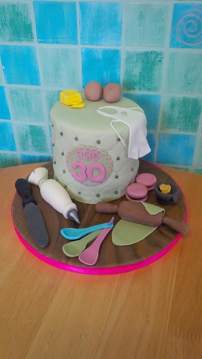 Bakers Cake - Cake by IDreamOfCakes
