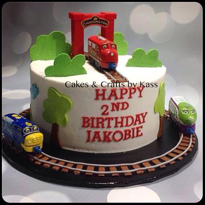 Train cake  - Cake by Cakes & Crafts by Kass 