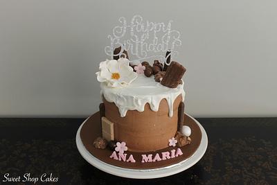 Chocolate Drip Cake - Cake by Sweet Shop Cakes