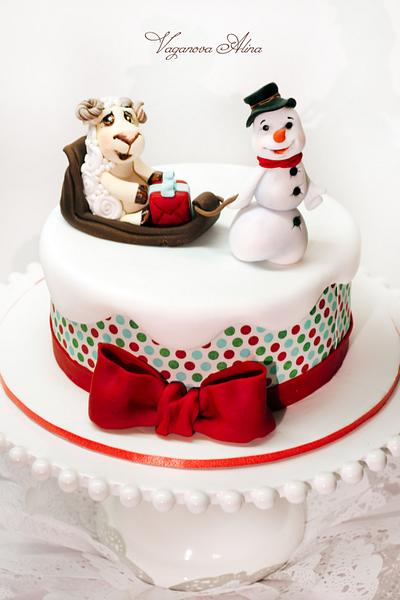 Christmas cake  - Cake by Alina Vaganova