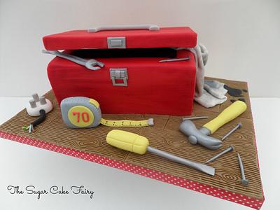 Tool Box for a DIY Enthusiast - Cake by The Sugar Cake Fairy