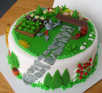 Garden - Cake by Alena