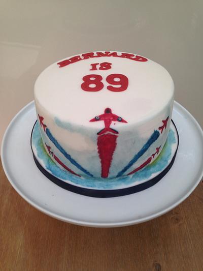 Red Arrows Cake  - Cake by LittlesugarB