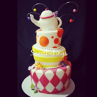 topsy turvy cake - Cake by Priscilla 
