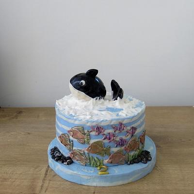 A Mini Sea Adventure - Cake by The Garden Baker