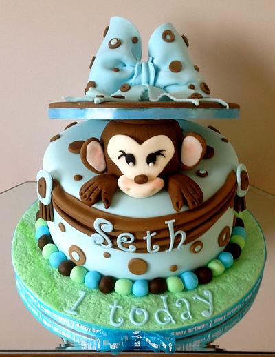 Monkey Business - Cake by Alison's Bespoke Cakes