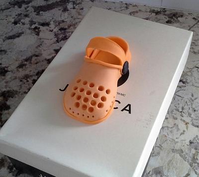 Baby Croc Sandals - Cake by June ("Clarky's Cakes")