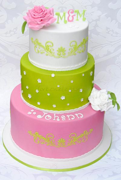 Fresh Princess Wedding Cake - Cake by Torteneleganz