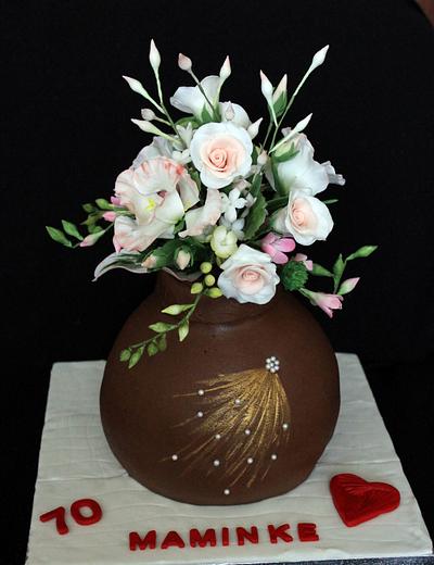 Bouquet flowers - Cake by Anka