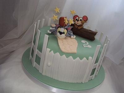 Tom & Jerry Birthday Cake - Cake by Christine